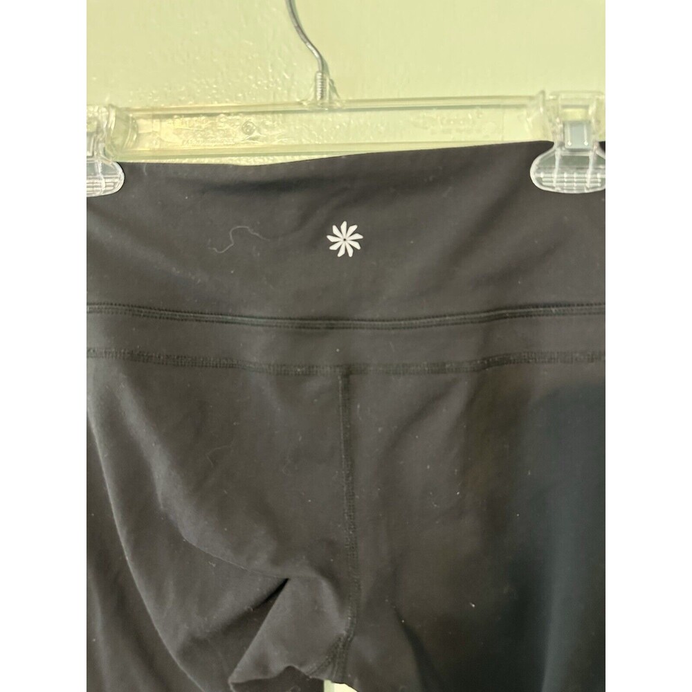 Athleta Straight Up crop leggings Sz Medium in Black style #983309 - Picture 6 of 11
